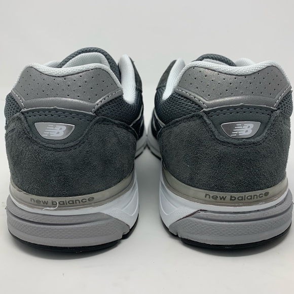 🆕 New Balance 990v4 Running Shoes - Grey/Black - Picture 4 of 6